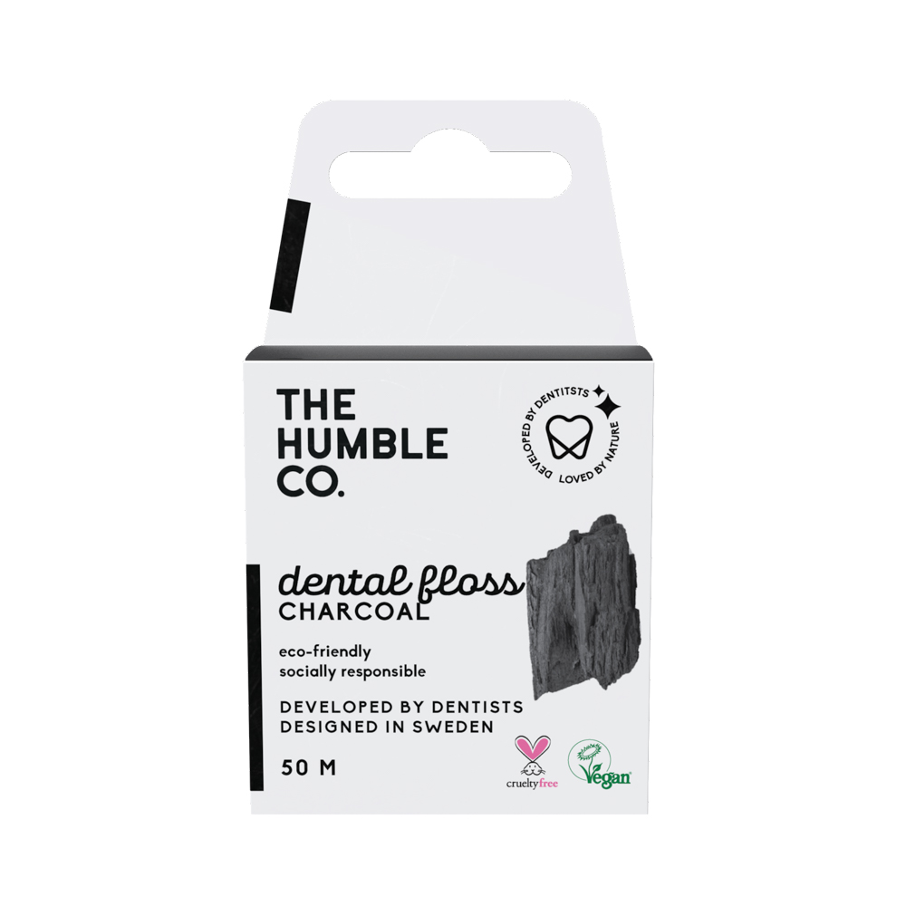 DENTAL FLOSS - CHARCOAL 50 M