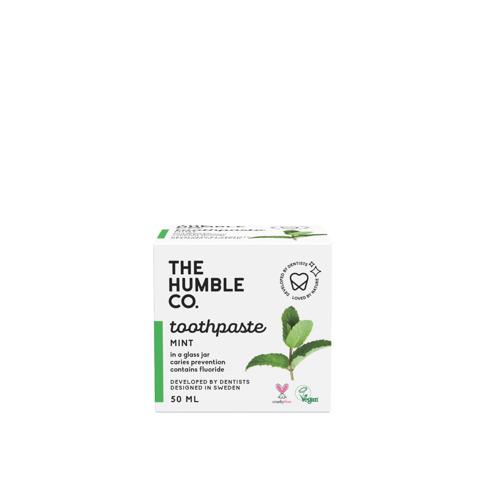 HUMBLE NATURAL TOOTHPASTE IN JAR - FRESH MINT - 50 ML