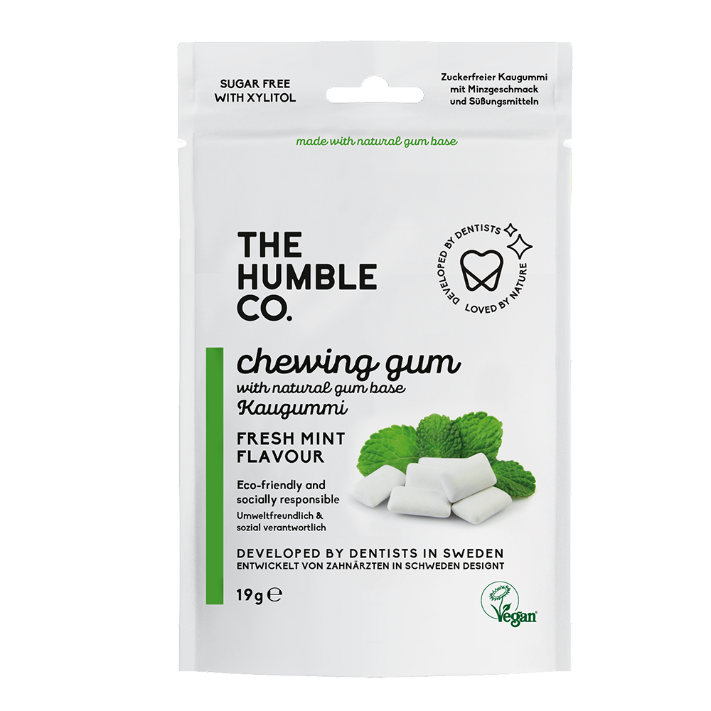 HUMBLE NATURAL CHEWING GUM - FRESH MINT