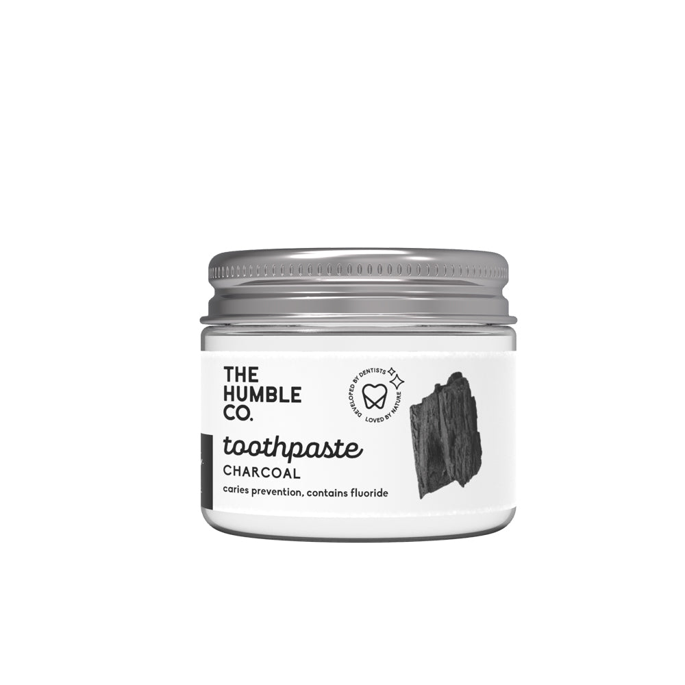 HUMBLE NATURAL TOOTHPASTE IN JAR - CHARCOAL - 50 ML