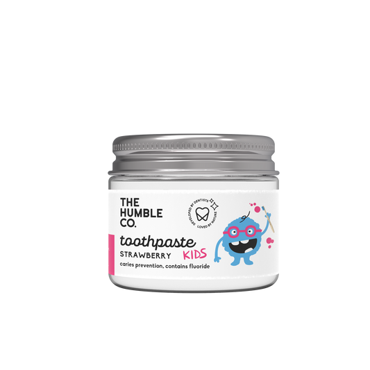 HUMBLE NATURAL TOOTHPASTE IN JAR - KIDS STRAWBERRY - 50 ML