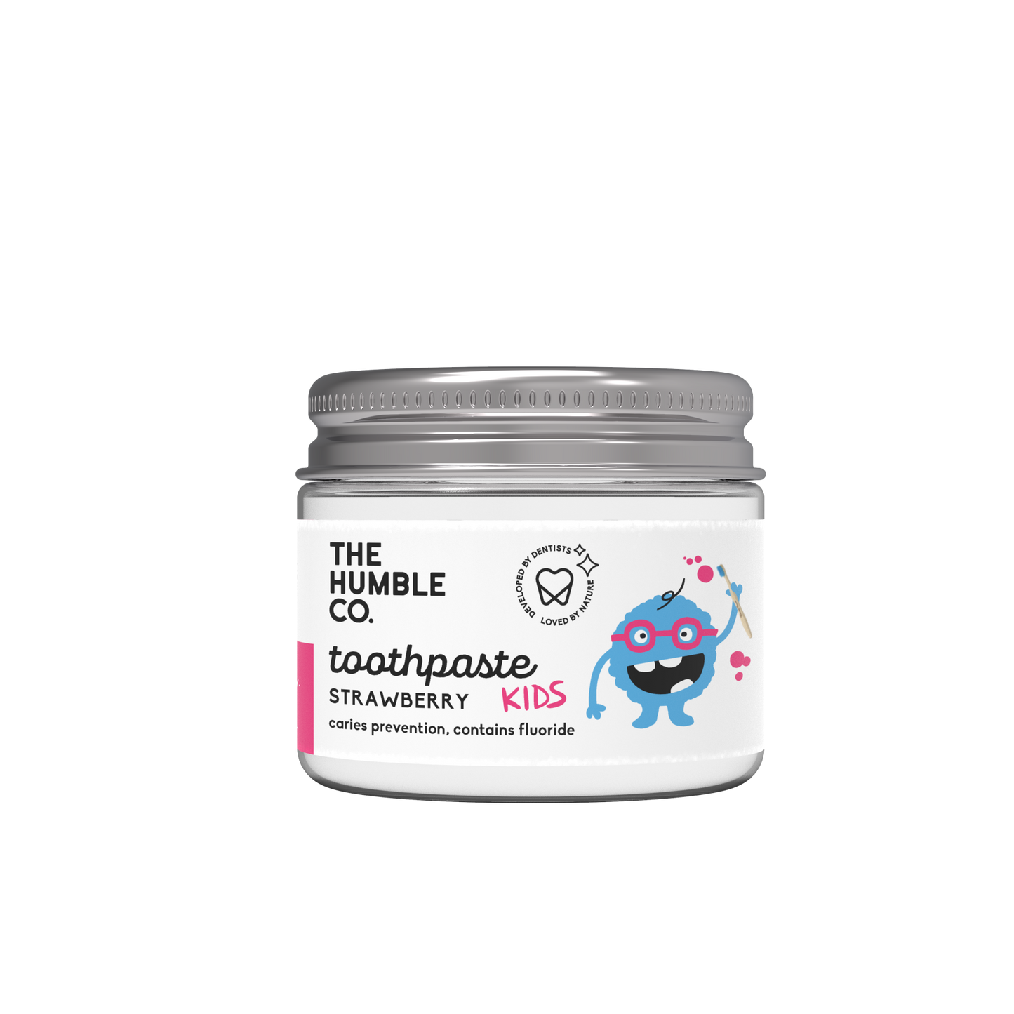 HUMBLE NATURAL TOOTHPASTE IN JAR - KIDS STRAWBERRY - 50 ML